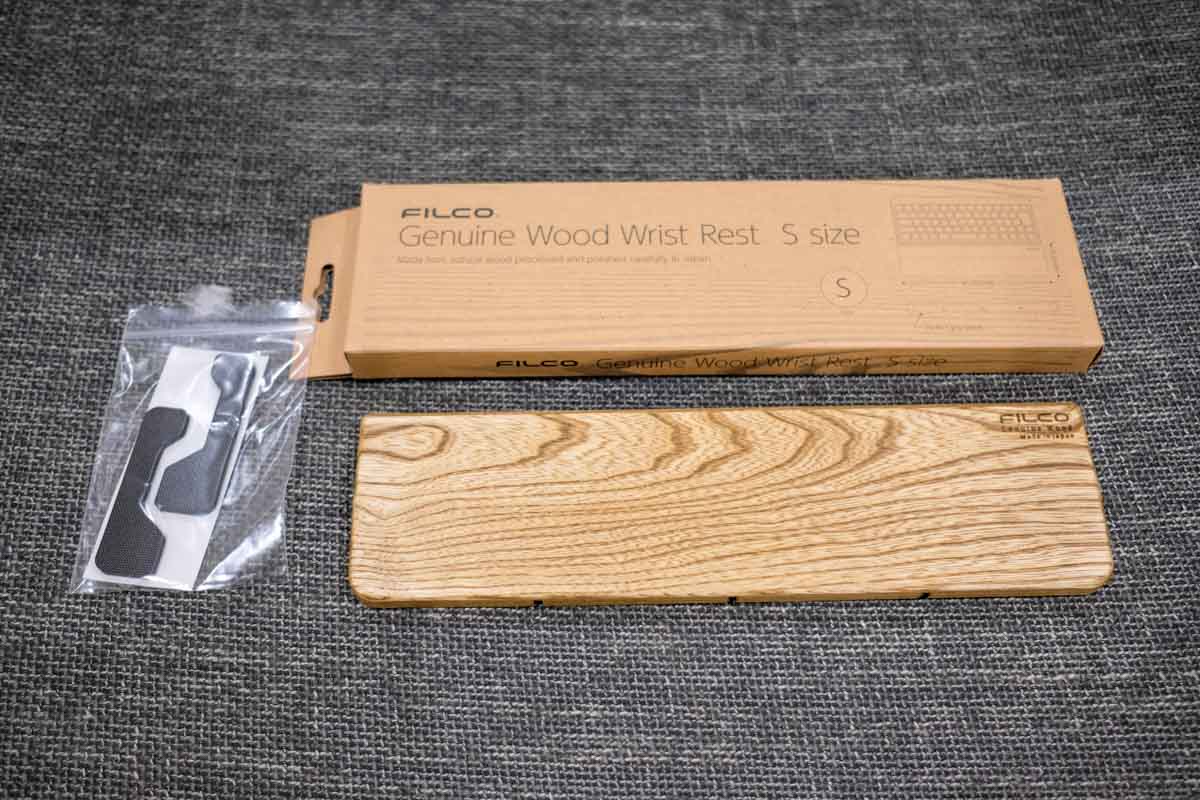 FILCO Genuine Wood Wrist Rest Sサイズ