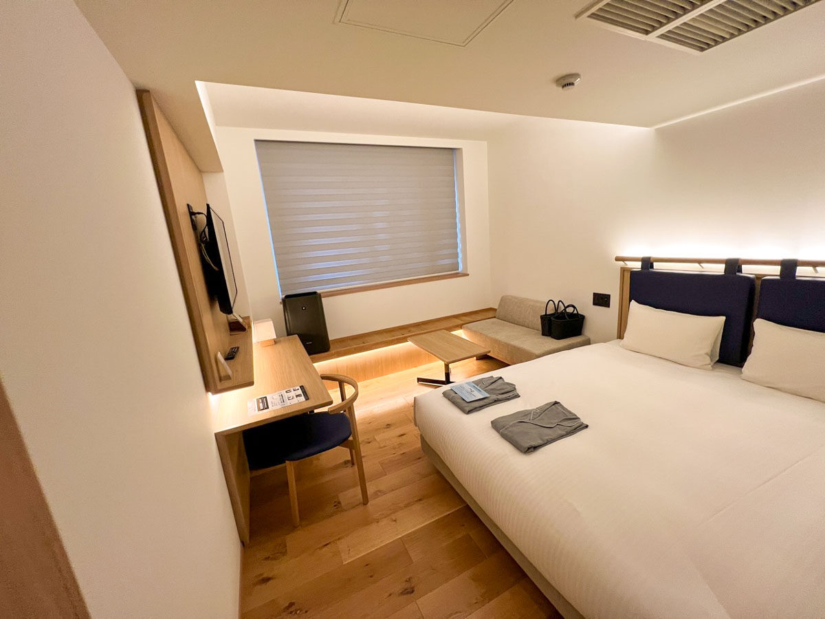 ホテル・アンドルームス京都七条スタンダードダブルの室内写真